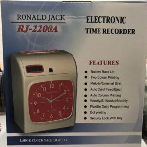 May cham cong Ronald Jack RJ 2200A 1