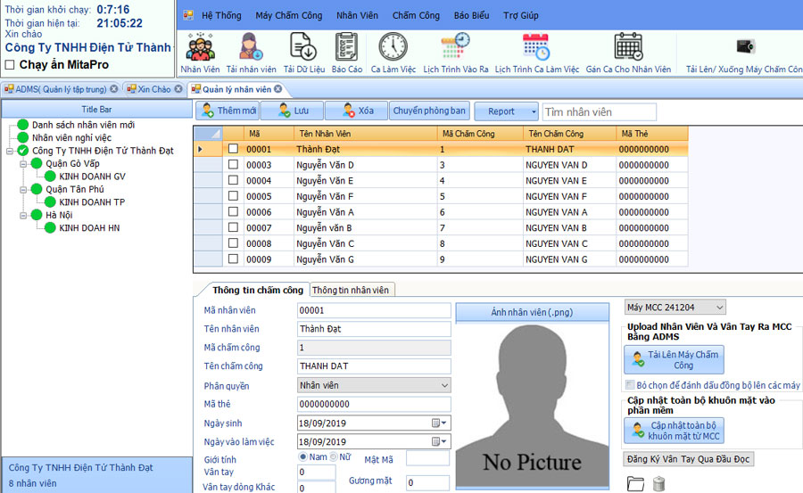 quan ly nhan vien mitapro new