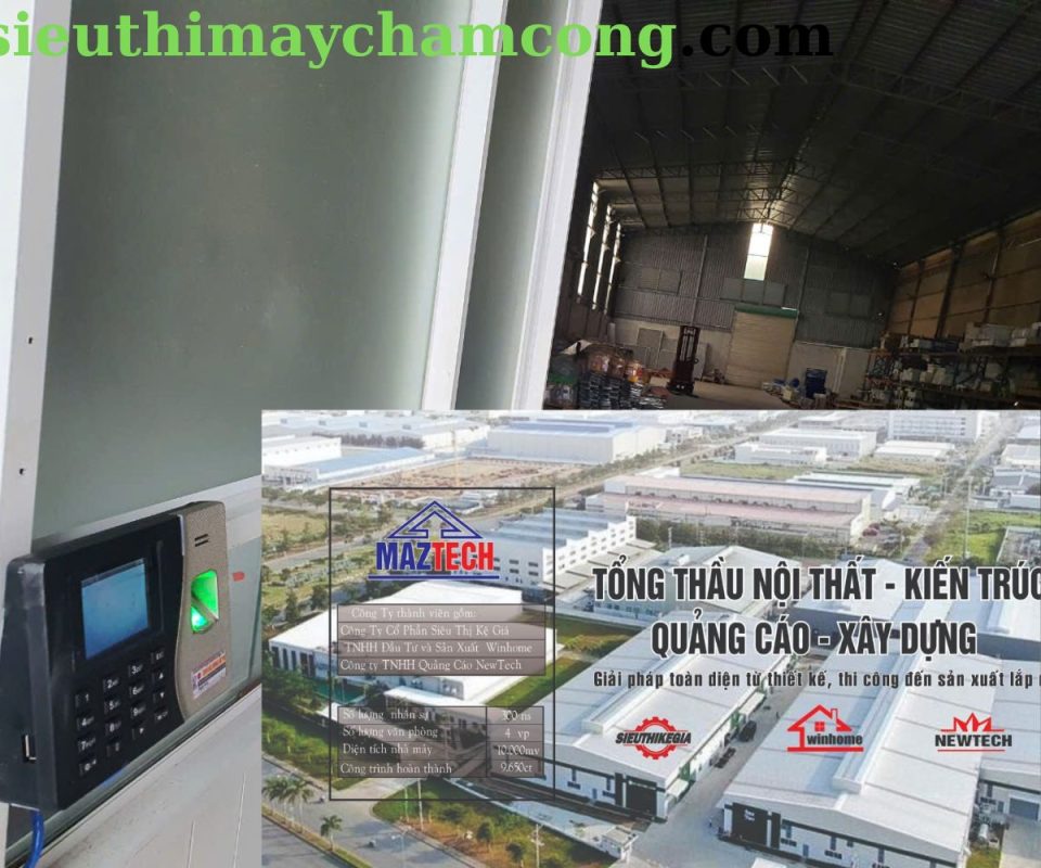 bán máy chấm công tại thuận giao bình dương