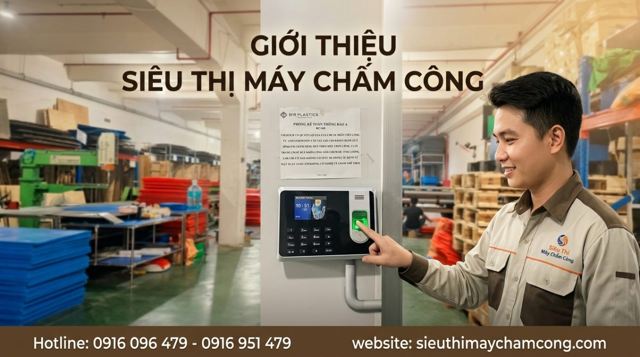 gioi thieu sieu thi may cham cong van tay t8